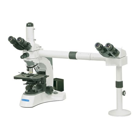 Doppelkopf- und Doppelvisiermikroskop mit einem unendlichen optischen System Bs-800W